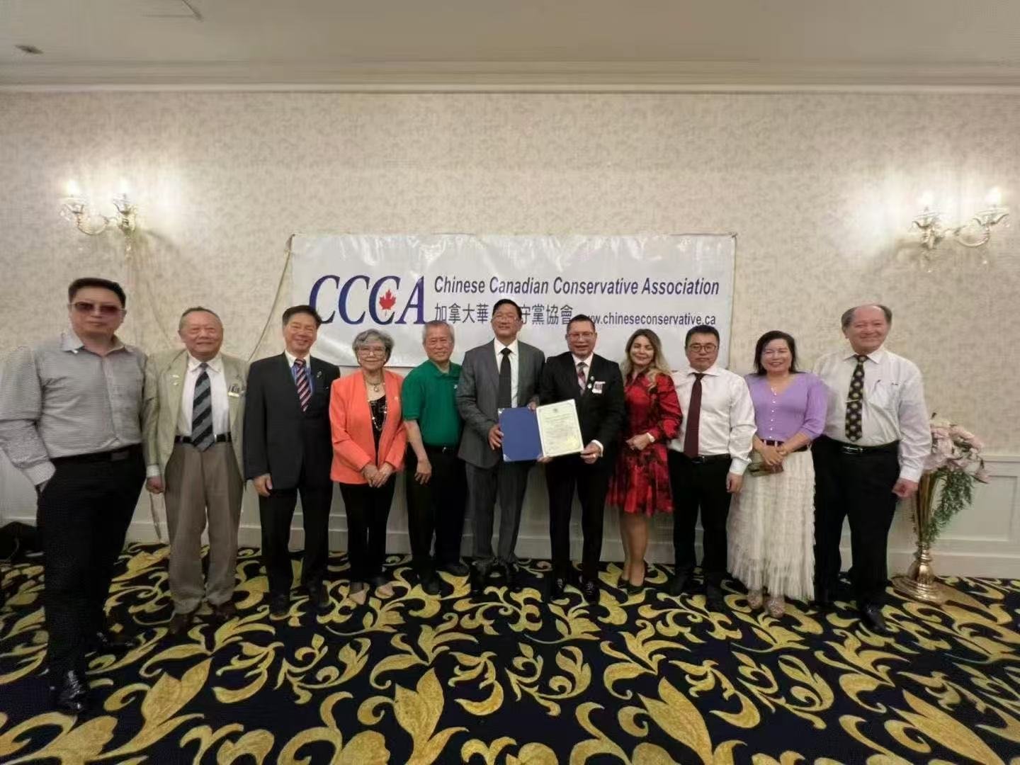 团结再出发”——朱伟邦再次当选加拿大华人保守党协会CCCA全国主席，李国贤寄语新理事会- The Talk Media